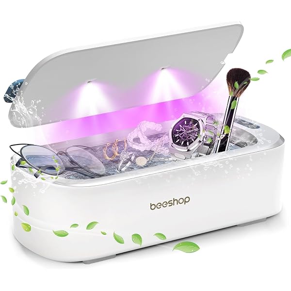 Amazon.com: BEESHOP 48kHz Ultrasonic Jewelry Cleaner, Dual Modes